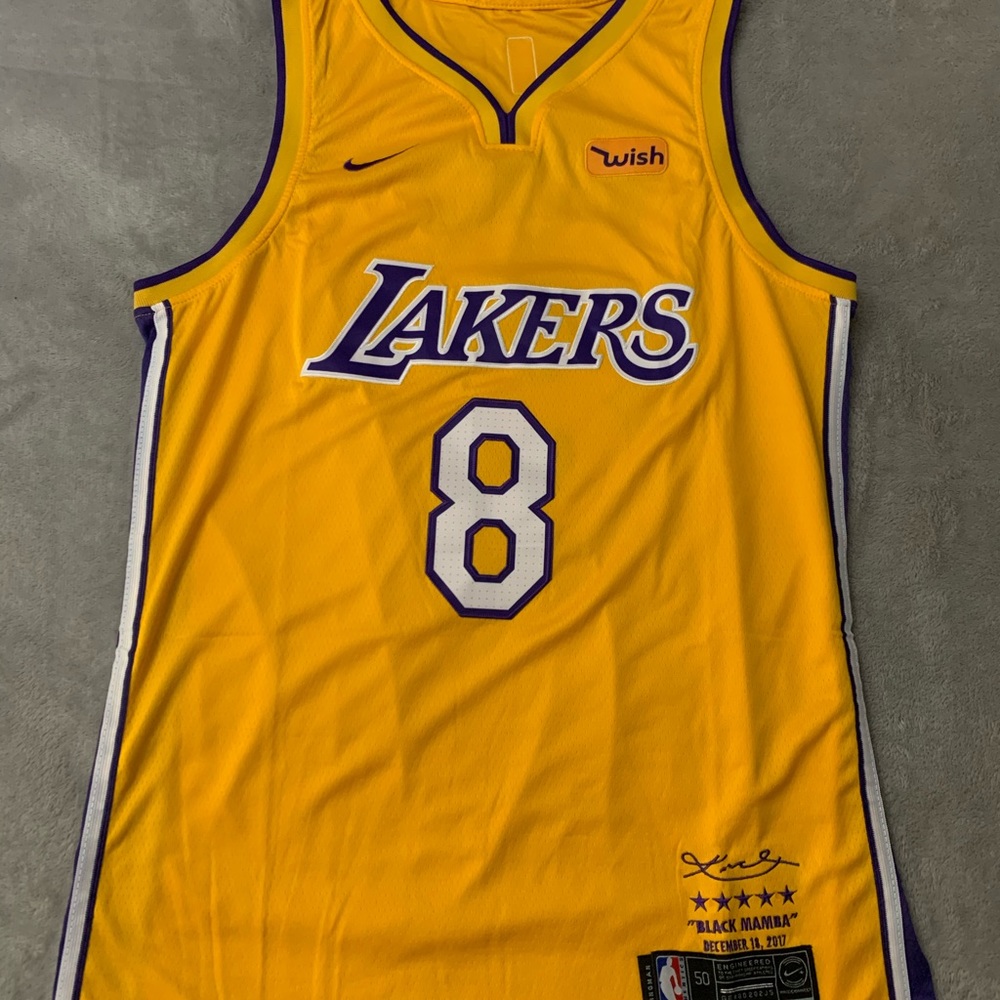Kobe Bryant Stitched Black Mamba Jersey